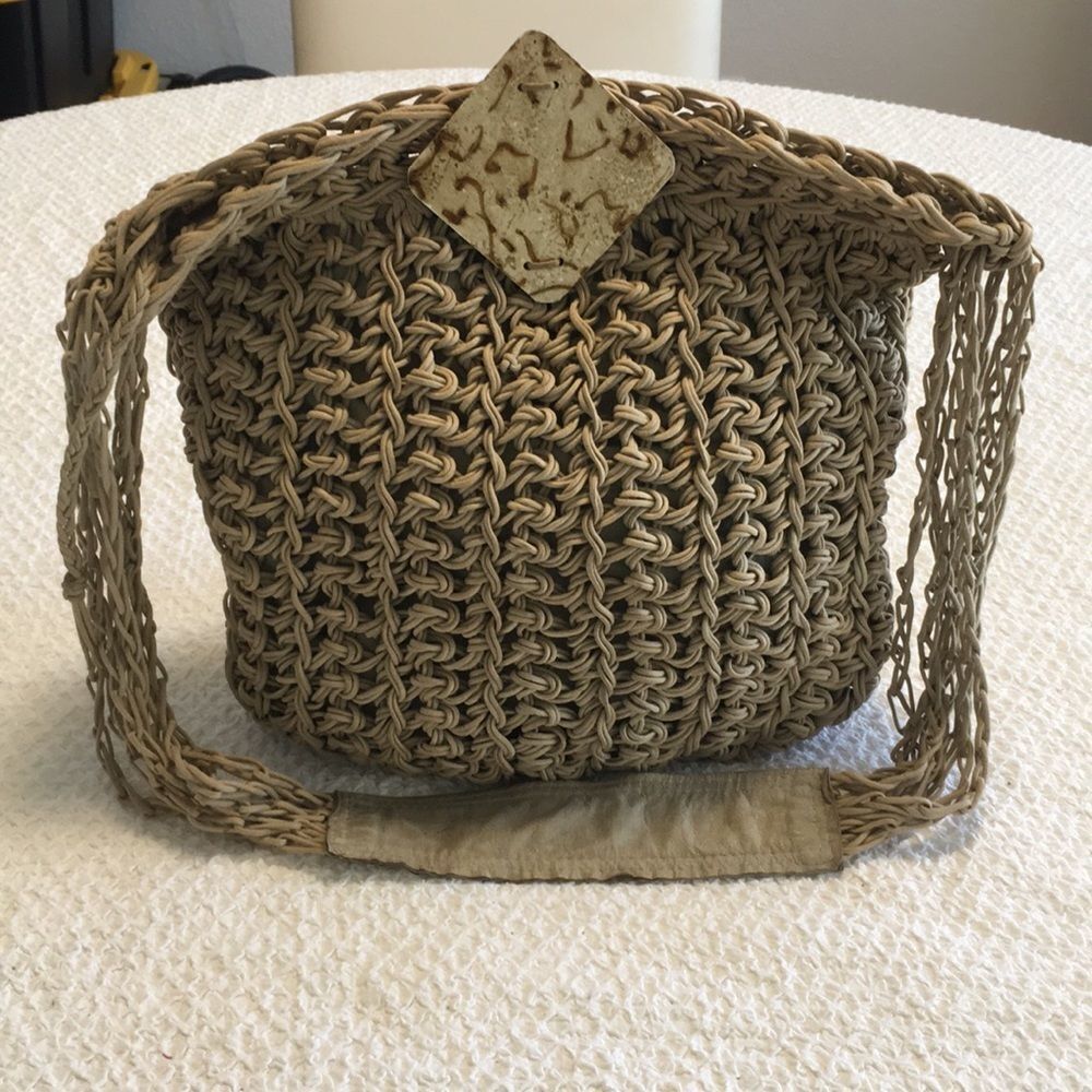 Susan Riedweg Handmade Original Hobo Woven Bag